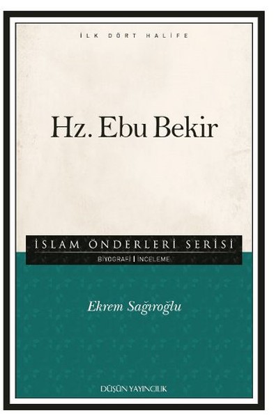 hz ebu bekir, biyografi, kitap,