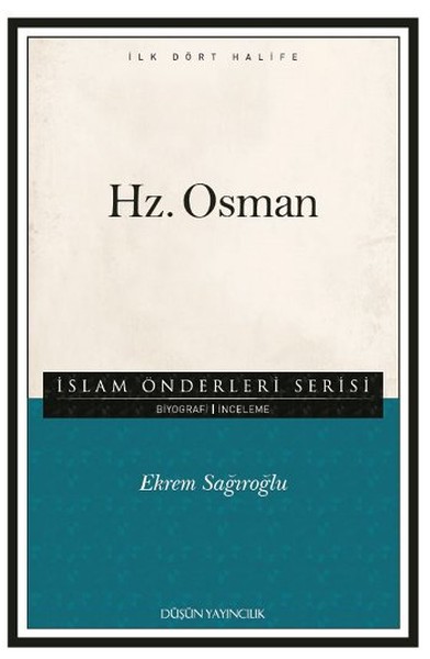 hz osman, biyografi, kitap,