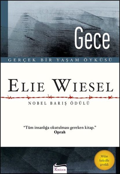 Gece, Elie Wiesel, otobiyografi, kitap,